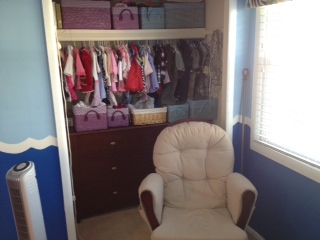 nursery closet